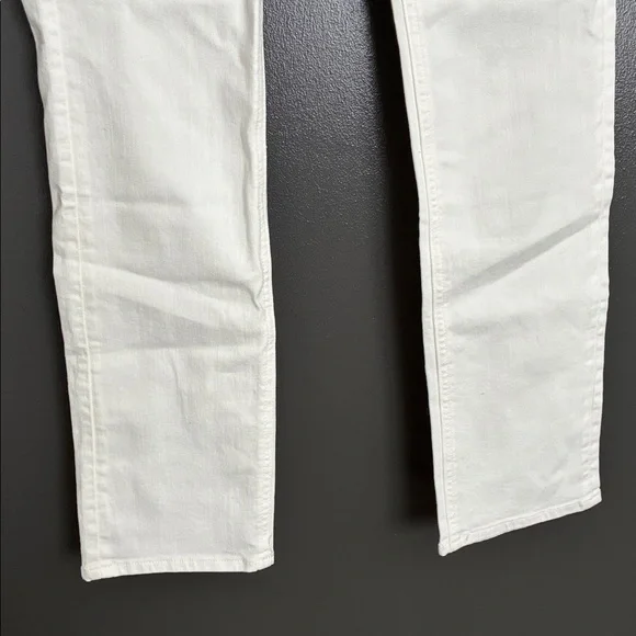NWOT Luna Stretch Slim Straight Jeans Cloud White Sz 26 - Picture 6 of 9